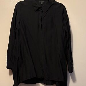 COS Black Blouse